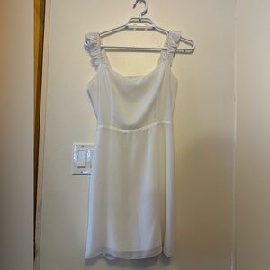 Wilfred white mini dress size 6